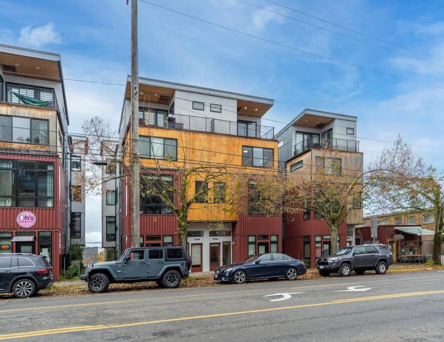West Seattle'S Modern Townhome Exteriör bild