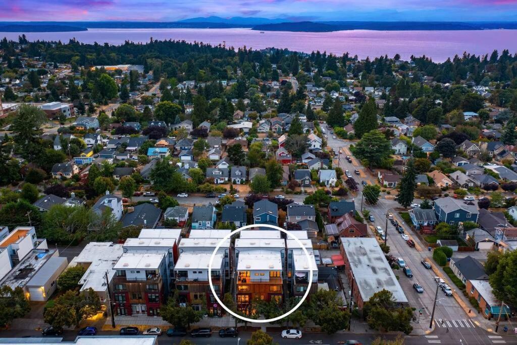 West Seattle'S Modern Townhome Exteriör bild