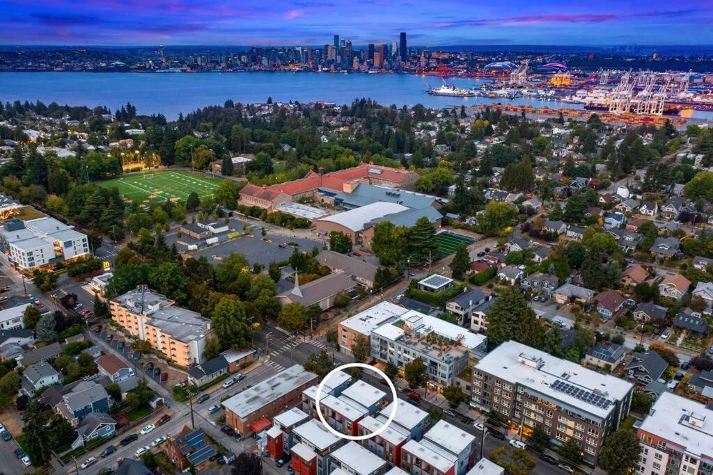 West Seattle'S Modern Townhome Exteriör bild
