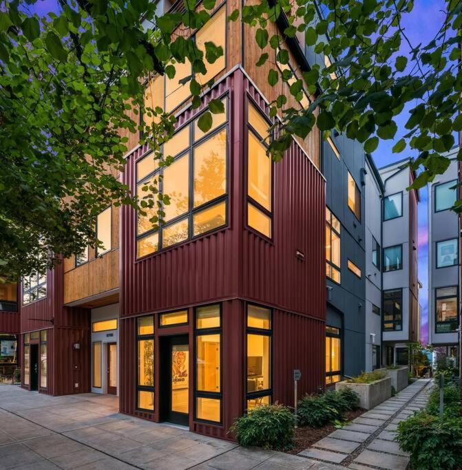 West Seattle'S Modern Townhome Exteriör bild